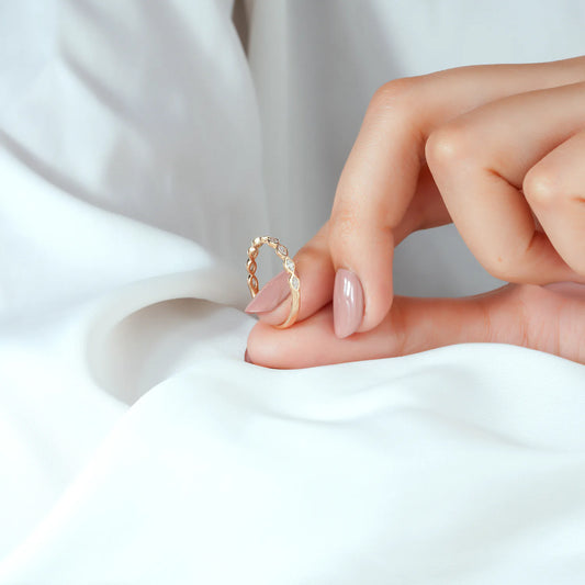 Round Cut Shared Prong Lab Grown Diamond Band (Copy)